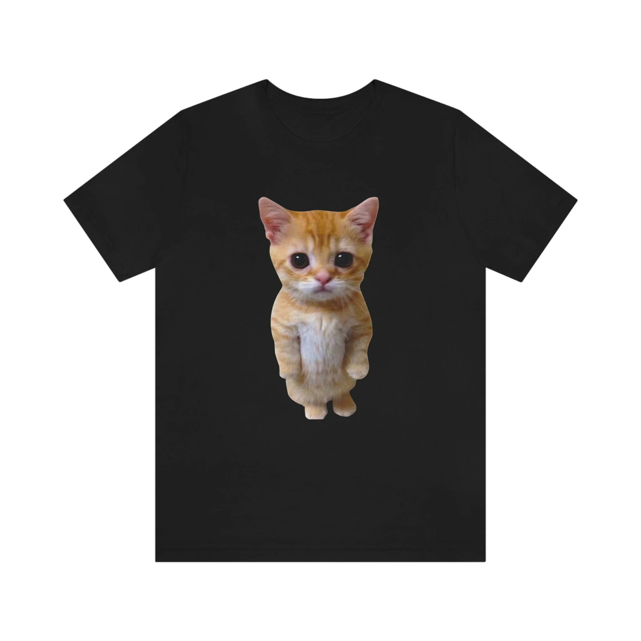 El Gato Meme gato llorando triste Munchkin Kitty Meme camiseta de moda El Gato Sad Meme camisa El Gato Meme camisa gato divertido Meme