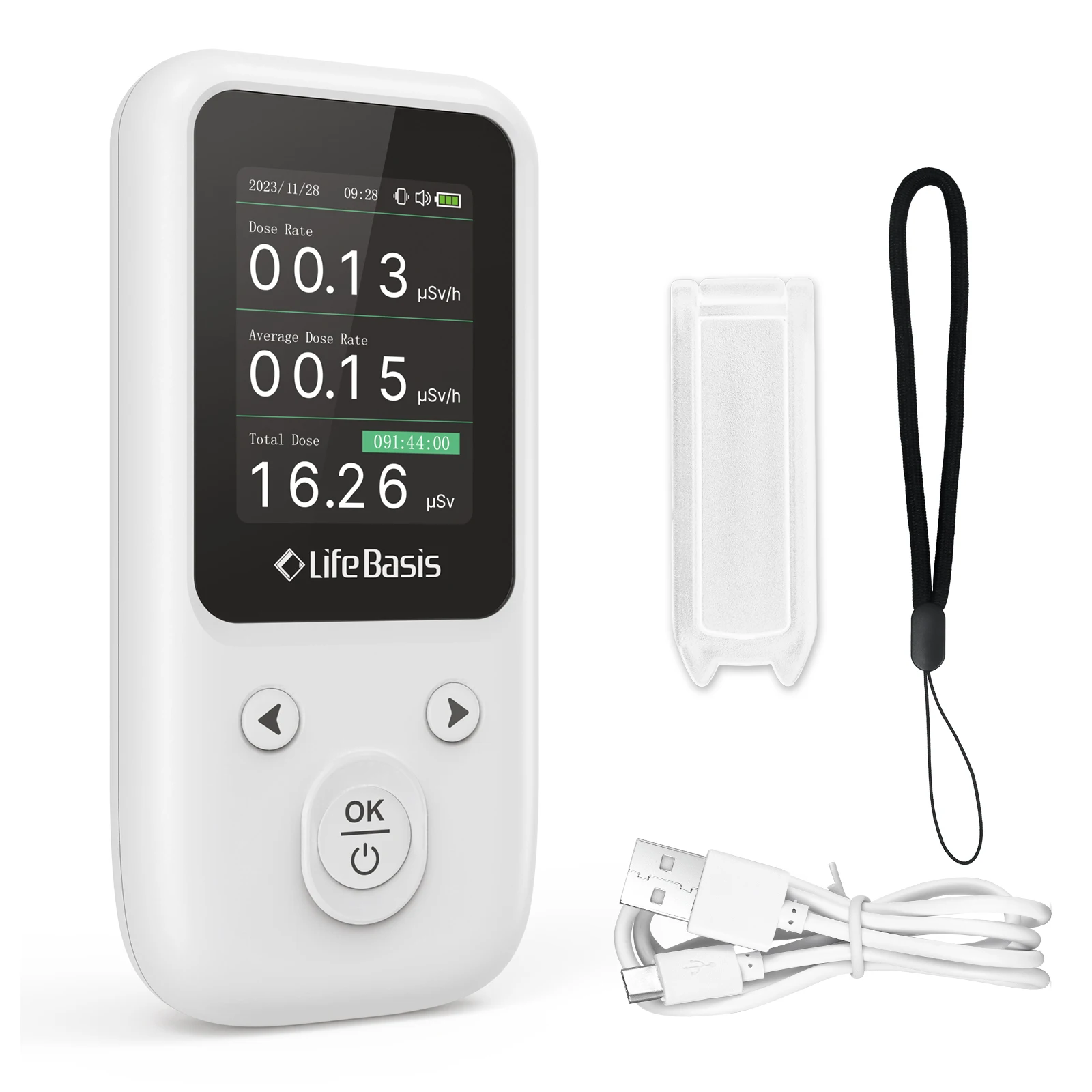 

Professional High Accuracy Radioactive Detector Meter Beta Gamma X Ray Data Tester Geiger Counter Nuclear Radiation Detector