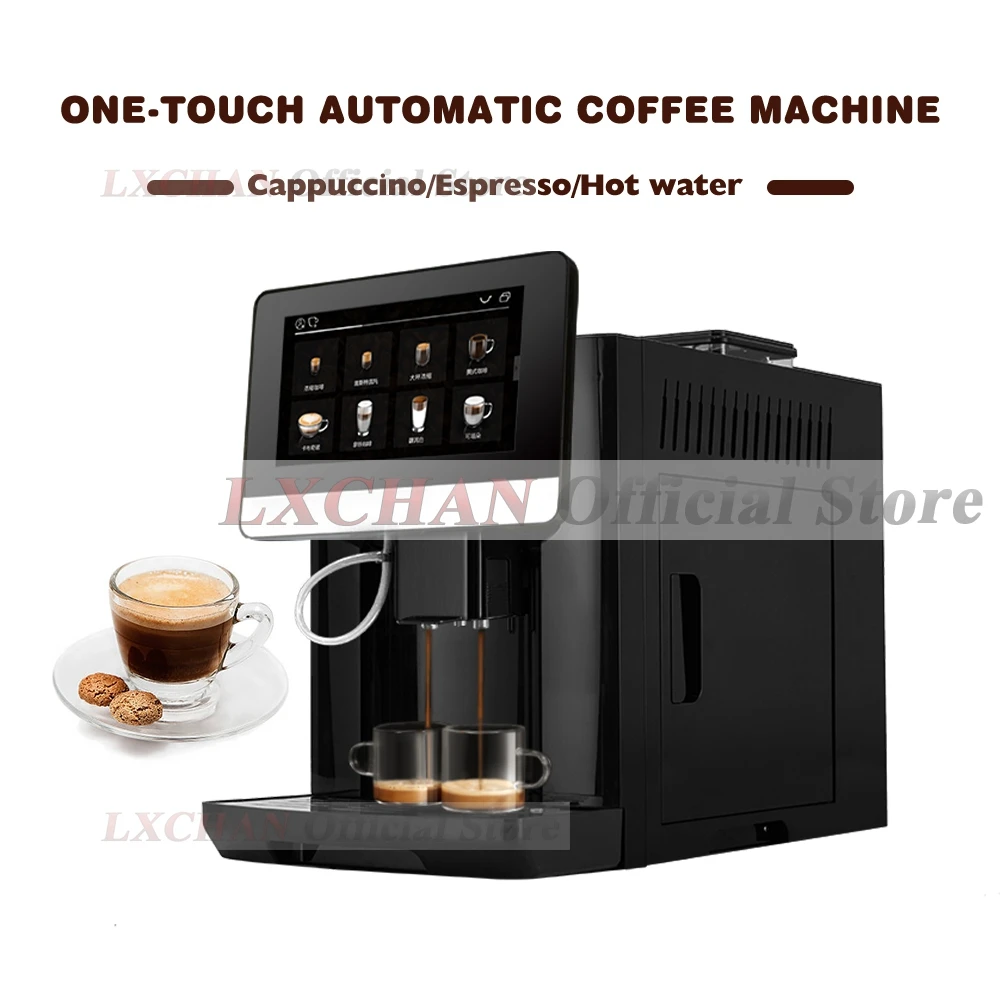 

LXCHAN S9 One Touch Automatic Coffee Maker 19Bar ULKA Pump Make 20+ Beverages Fancy Coffee Machine Latte Espresso Restreto