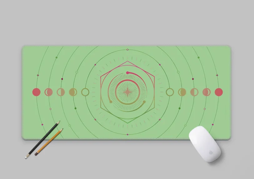 

Cosmic Galaxy Mausepad Natural Rubber Desk Setup Gamer Accessories Big Keyboard Mouse Pad Anime Pad on The Table Desk Mat Art