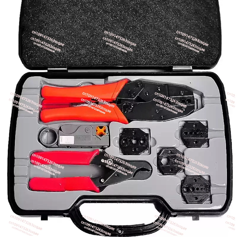 Connect with the axial compression tool set HT-330K portable BNC coaxial terminal compression tool set 1pc