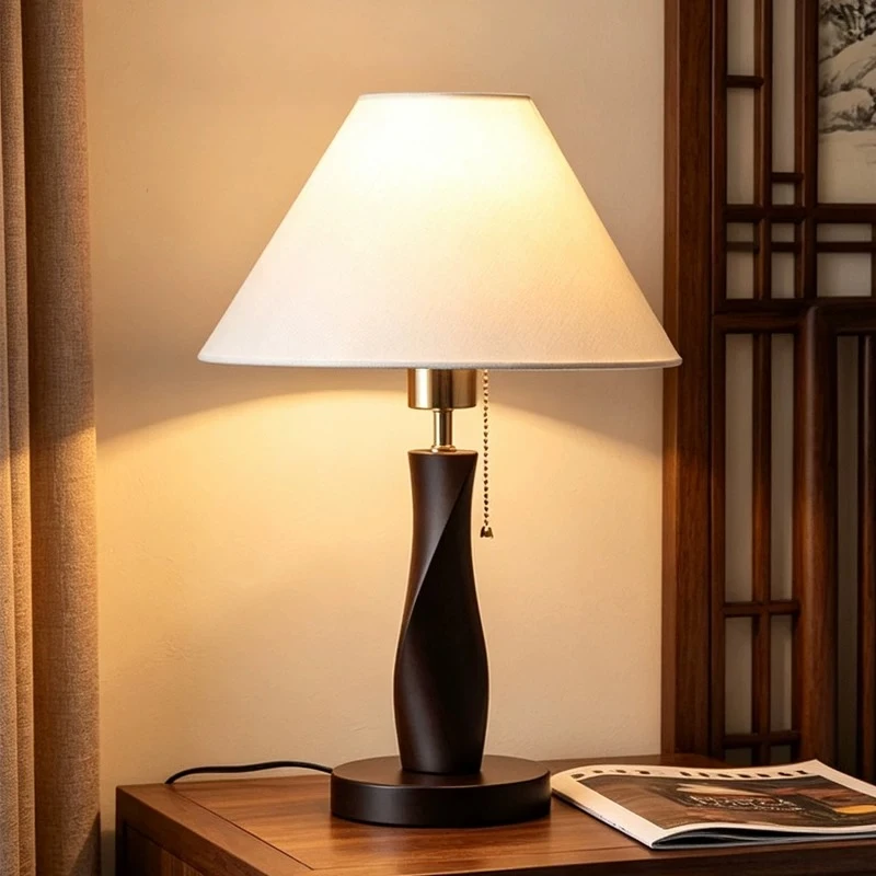 Modern Designer Floor Lamps Wooden LED Desk Lamp Homestay Hotel Restaurant Bedroom Coffee Shop Embellish Lightin Reading Light