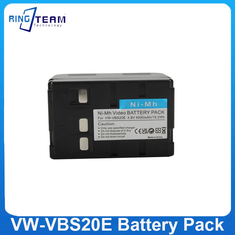  VW-VBS20E VBS20E Battery for Panasonic HHR-V212 P-V212 VW-VBS10E VW-VBS10 VSB0200 P-V211 NV-VX10 RX11EG R500EN, HHR-V211