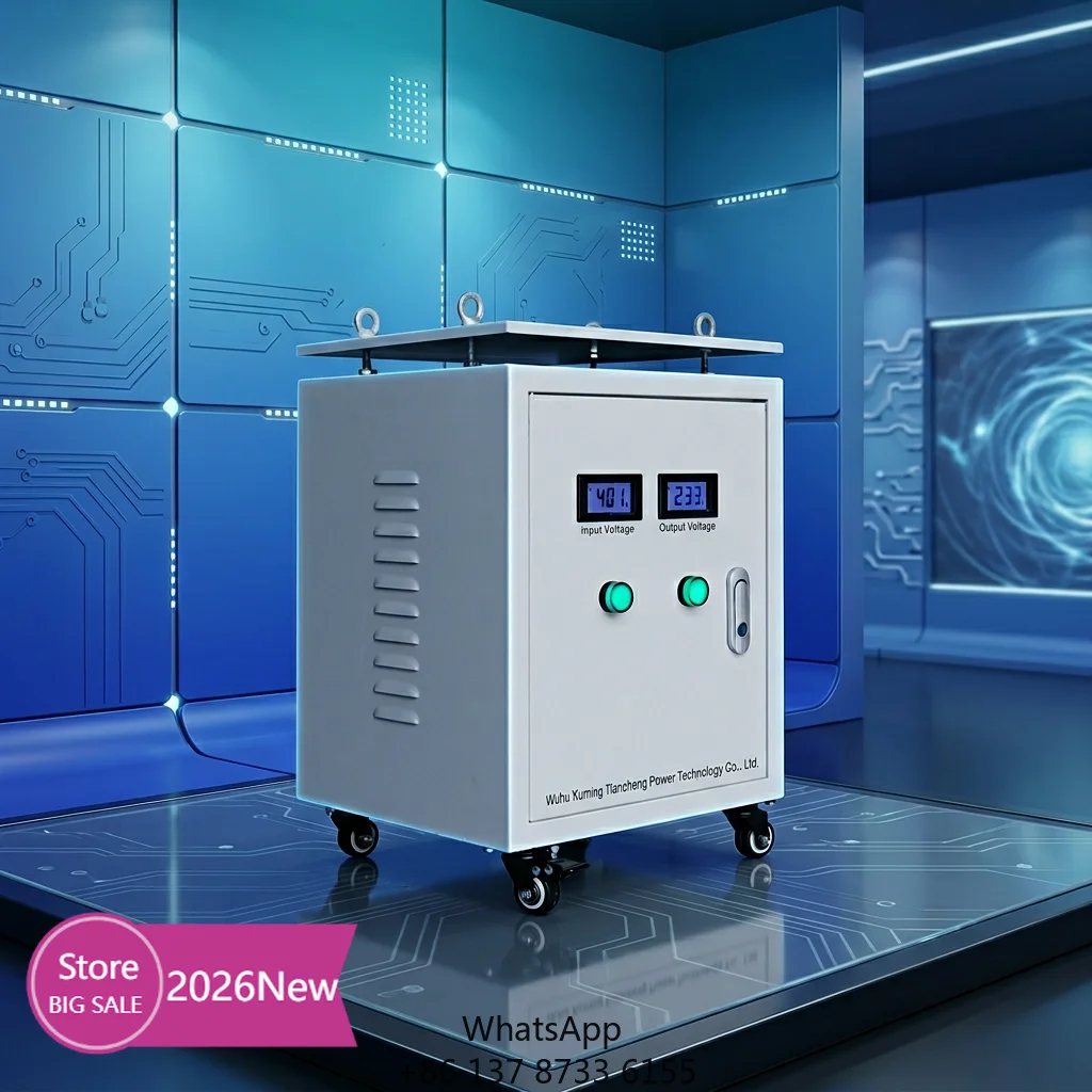 2026 New 480V To 380V Step-Up/Step-Down Power Transformer SG-20KVA 60Hz Three-Phase Dry-Type Isolation Substation