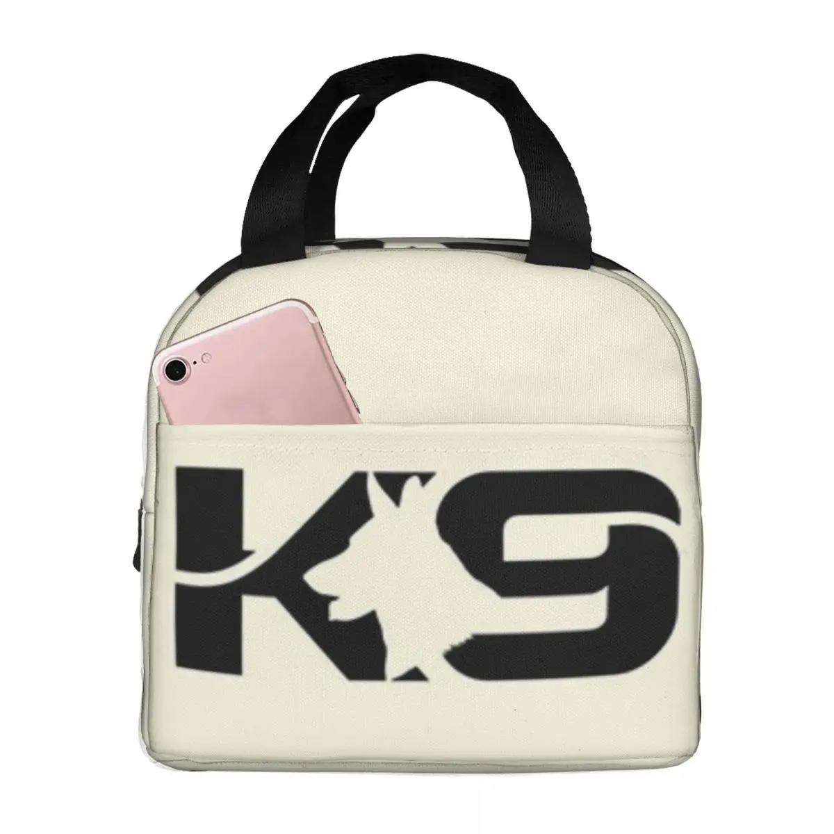 

K9 Unit Malinois Belgian Shepherd Dog Insulated Lunch Bag for Women Office Cooler Thermal Food Box Tote Lunch Boxes Container