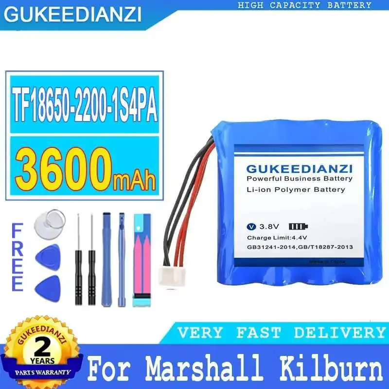 

For Marshall Kilburn Reliable Power Supply Portable Bluetooth Speaker Battery TF18650-2200-1S4PA 3600Mah