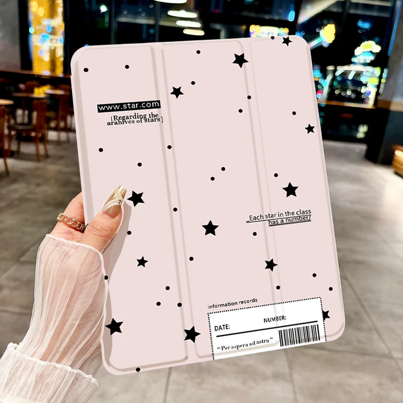 ROSA STERN-TABLET-HÜLLE FÜR iPad Pro 10/11 Zoll 2020/6th/7th /8th /Air 3rd/Air 4th/9th Gen/Air 5th Gen 2022/Air 11 Anti-Drop
