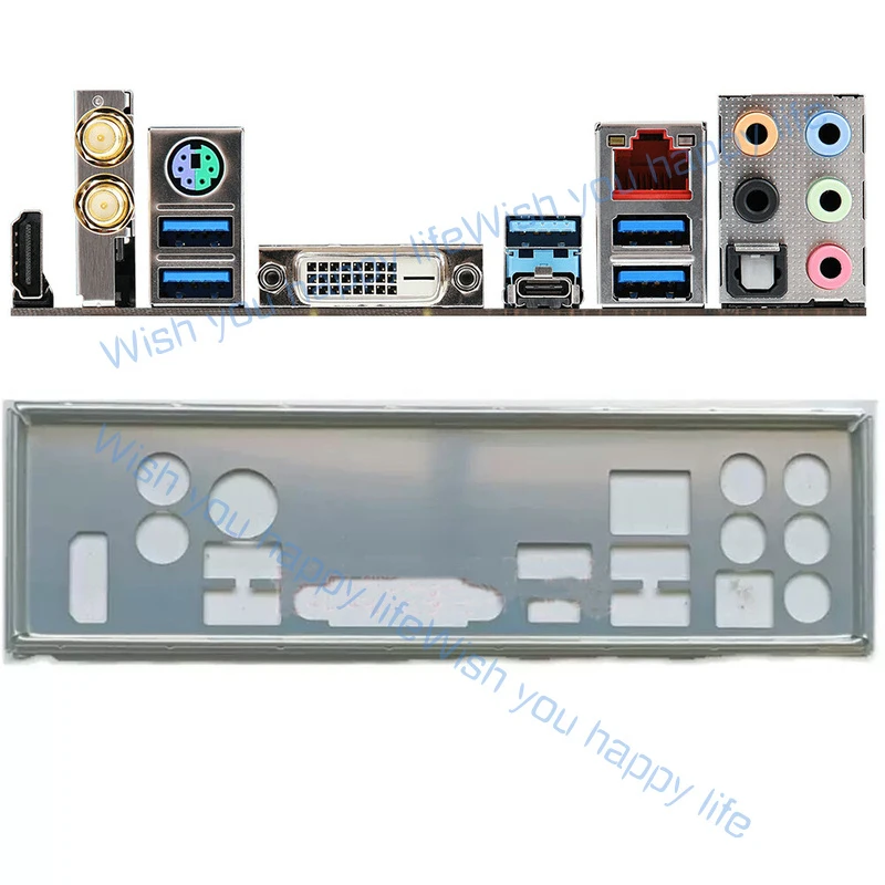 Z For ASRock Z390 Phantom Gaming SLI/ac Motherboard IO Shield I/O Shield Backplate