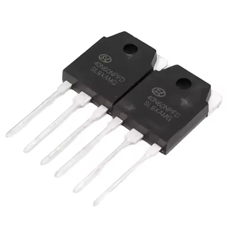 10PCS - 50PCS Lot 100% Real Original New 40N60 40N60NPFD TO-3P SGT40N60NPFD IGBT 40A 600V Transistor Mosfet In Stock