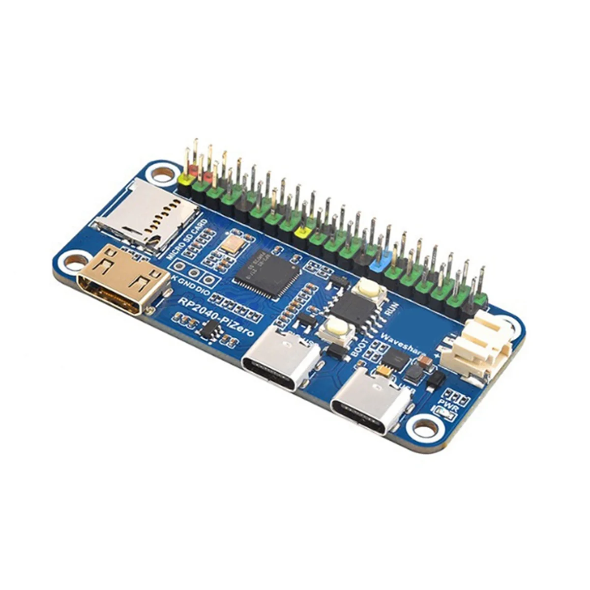 RP2040-Pizero Development Board Based on RP2040 Dual-Core Processor Compatible with Gpio Interface Module