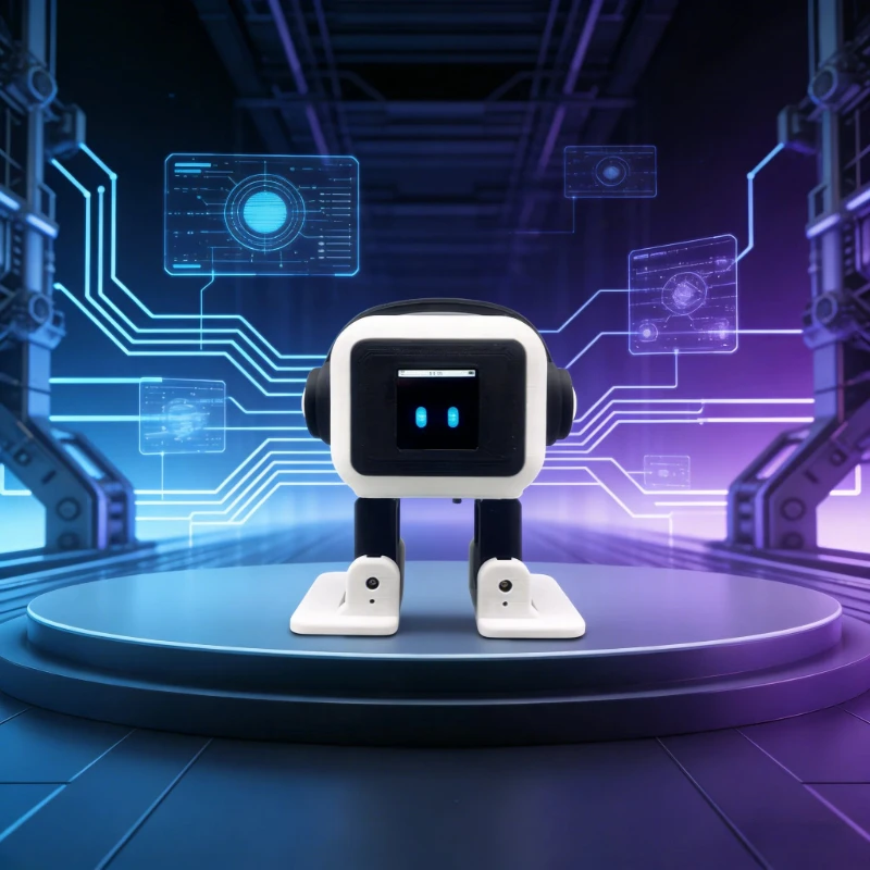 2026 Upgraded ESP32‑S3 AI Robot, Talking & Dancing Emotional Pet, Real Emotional Response, Cute Desktop Companion Gift
