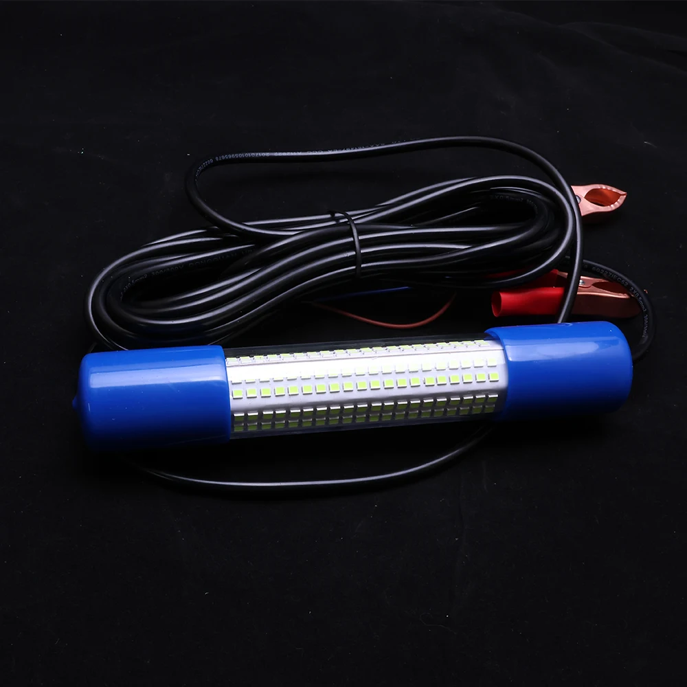 1 Stück 12-24V Angellicht, 50W Hochleistungs-Unterwasser-Leuchtköder, LED-Nachtlicht für Tiefseefischen zum Anlocken von Fischen und Garnelen – Detail 14