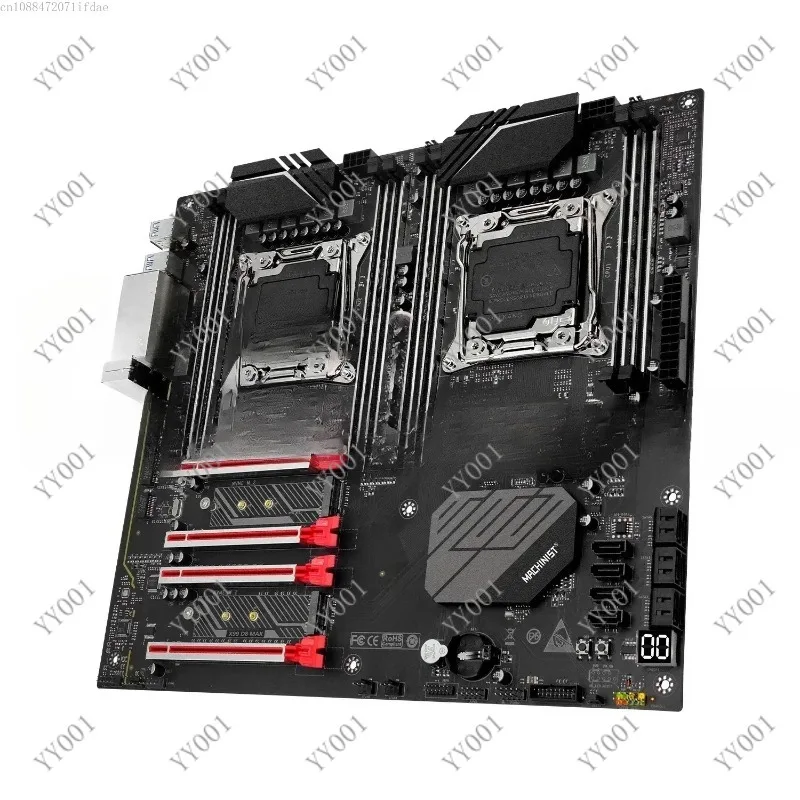 X99 LGA 2011-3 Motherboard Set with 2E5 2699 V4 CPU 816GB DDR4 2400MHz ECC Memory view 3