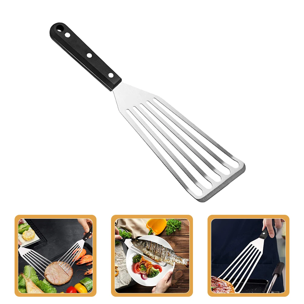 

Premium Stainless Steel Fish Heat Resistant Kitchen Cooking Tool For Home Restaurant Heavy Duty Steak Frying Shovel Portable Wok