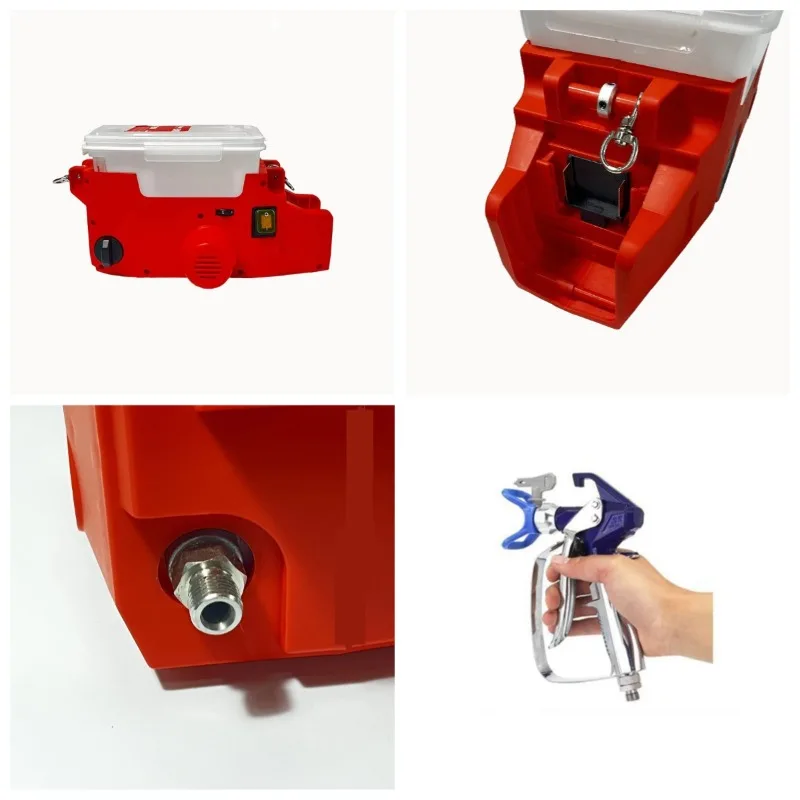 

2025 Latest Small Cross Package Paint Spraying Machine 1.7L Repair Spraying Machine