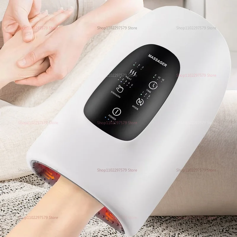 Massagegerät, elektrisches Handmassagegerät, Vibration, heiße Kompresse, multifunktionale Massage, Handgelenk, Hand, Gelenkschmerzen, Massage, tragbares Massagegerät