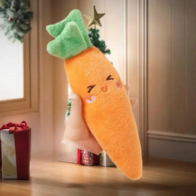 1/2PCS Baby Rustgevend Speelgoed Pluche Fruit Pop Baby Anti Startle Slaaphulp Holding Ring Pasgeboren Comfort Speelgoed