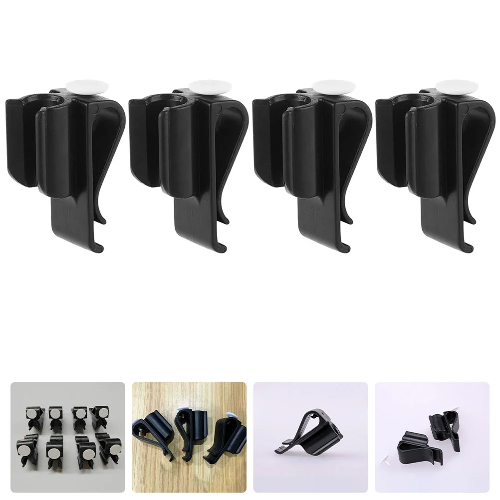 

4 Pcs Golf Accessories Club Clip Putter Holder for Golfing Bag Bracket Clubs Golfs Holders Stick Black Accessory