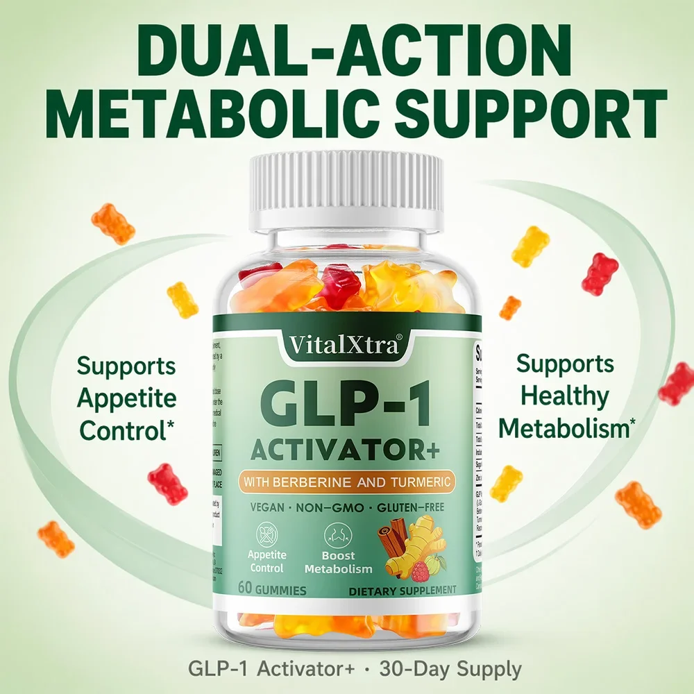 GLP-1 Supplement for Weight Management & Appetite Suppressant,  Cravings & Healthy Metabolism, and Gut Health Support
