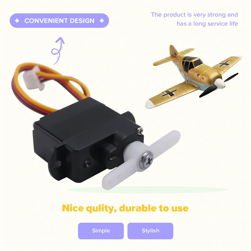 

CYGJ-A260.0011 Servo For Wltoys XK A250 A260 RC Airplane Fixed Wing Plane Spare Parts Accessories