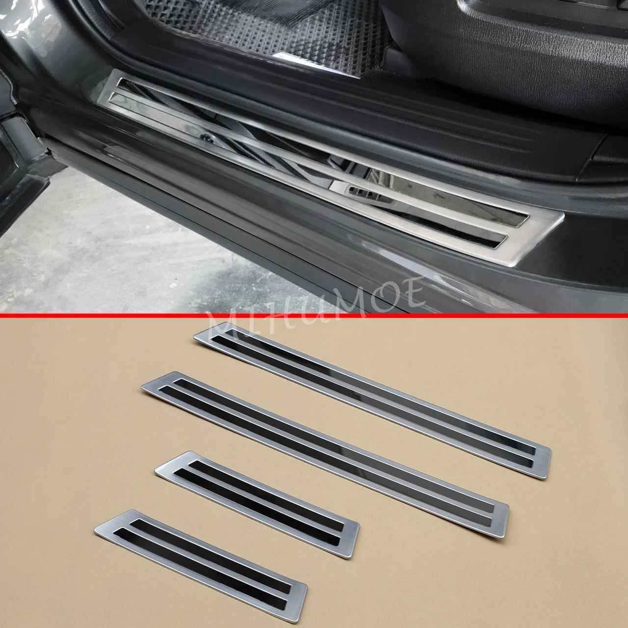 

Stainless Steel Door Sill Scuff Kick Protector Guard For Mazda CX-5 KF 2017 2018 2019 2020 2021 2022 2023 2024 2025