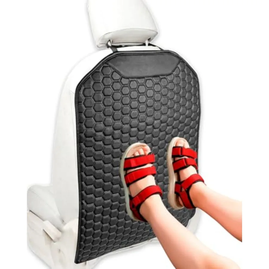 

Защитный коврик для заднего сиденья автомобиля - водонепроницаемый, прочный чехол для ног на заднее сиденье - защищает обивку от грязи, ила, царапин и