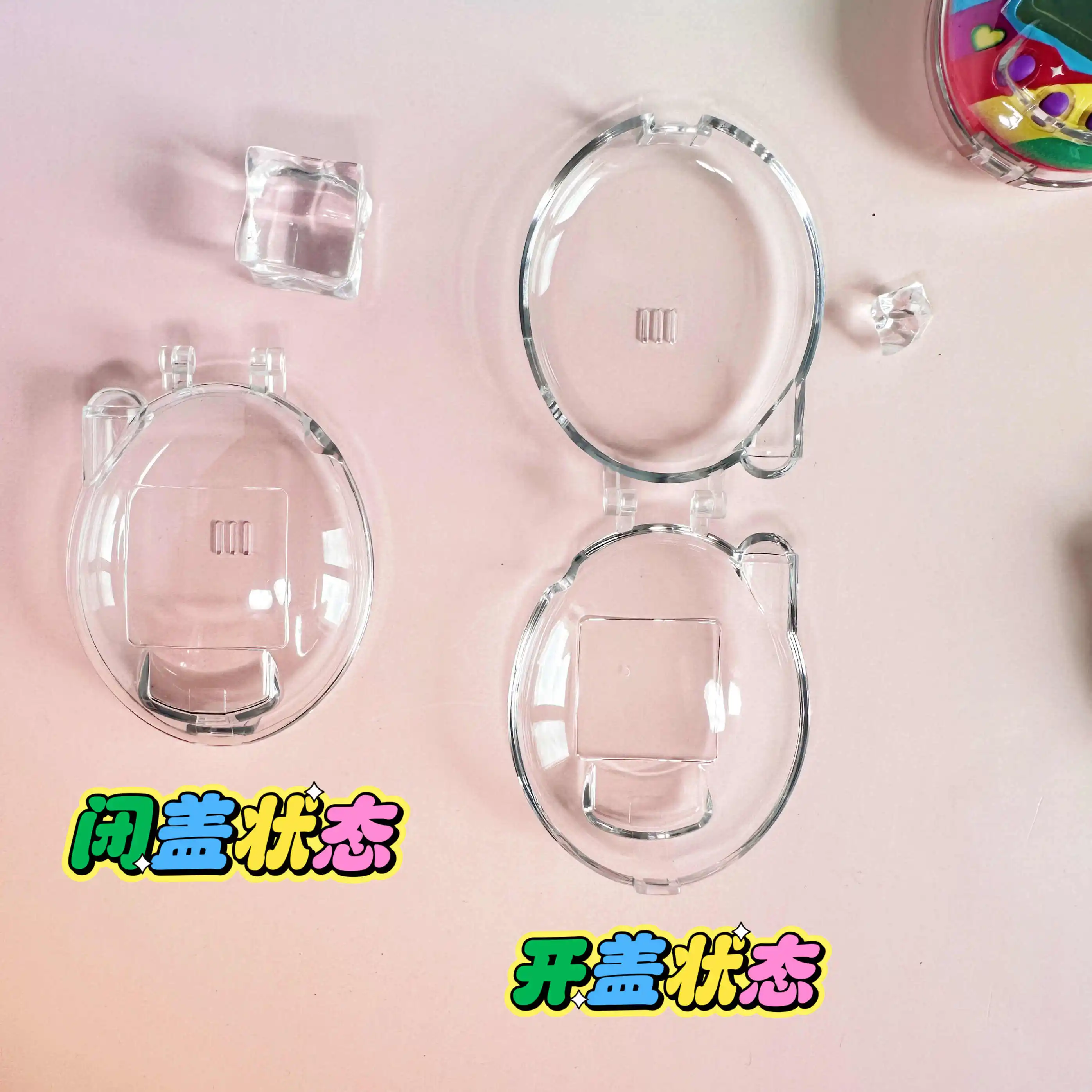 

In Stock Tamagotchi Connection (Version 3) Transparent Protective Case Tamagotchi Colorful Protective Case Gift