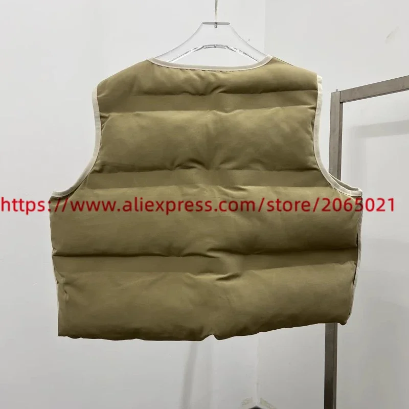 Sleeveless Season 8 Kanye West VEST Jacket Parkas Men Women Double Wearable Outerwear