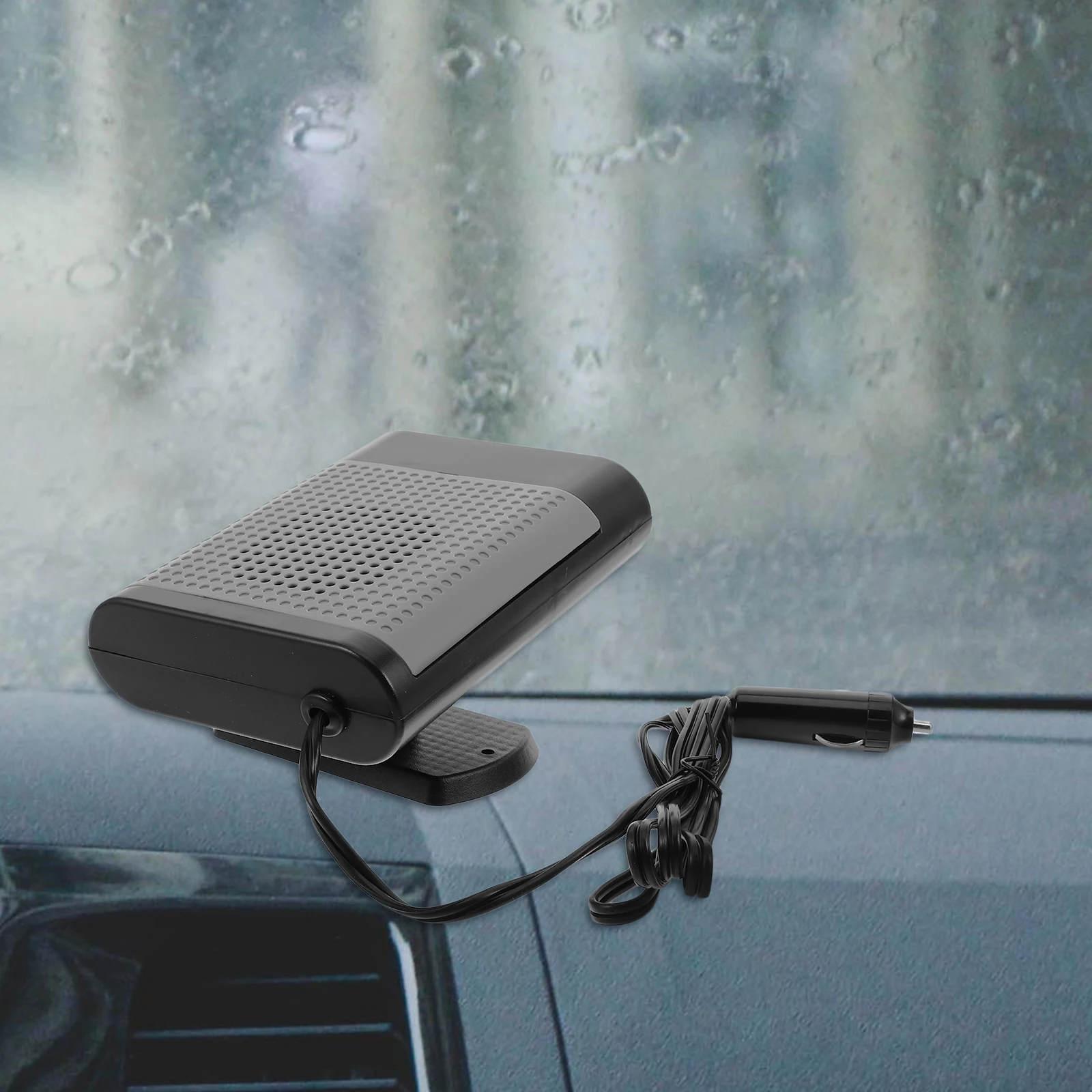 

Car Heater Heating Fan Defroster Mini Portable Automotive Demister Cigarette Lighter