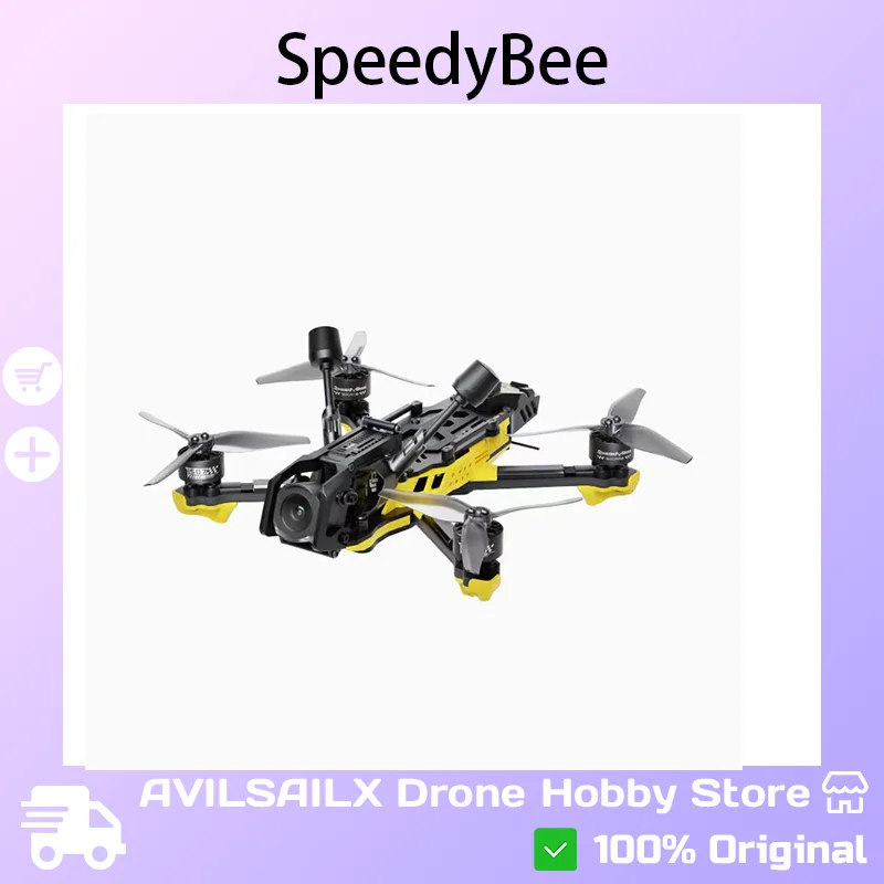 

SpeedyBee Master 3X: Modular O3/O4 VTX FPV Drone. Ready for Digital Freestyle & Racing