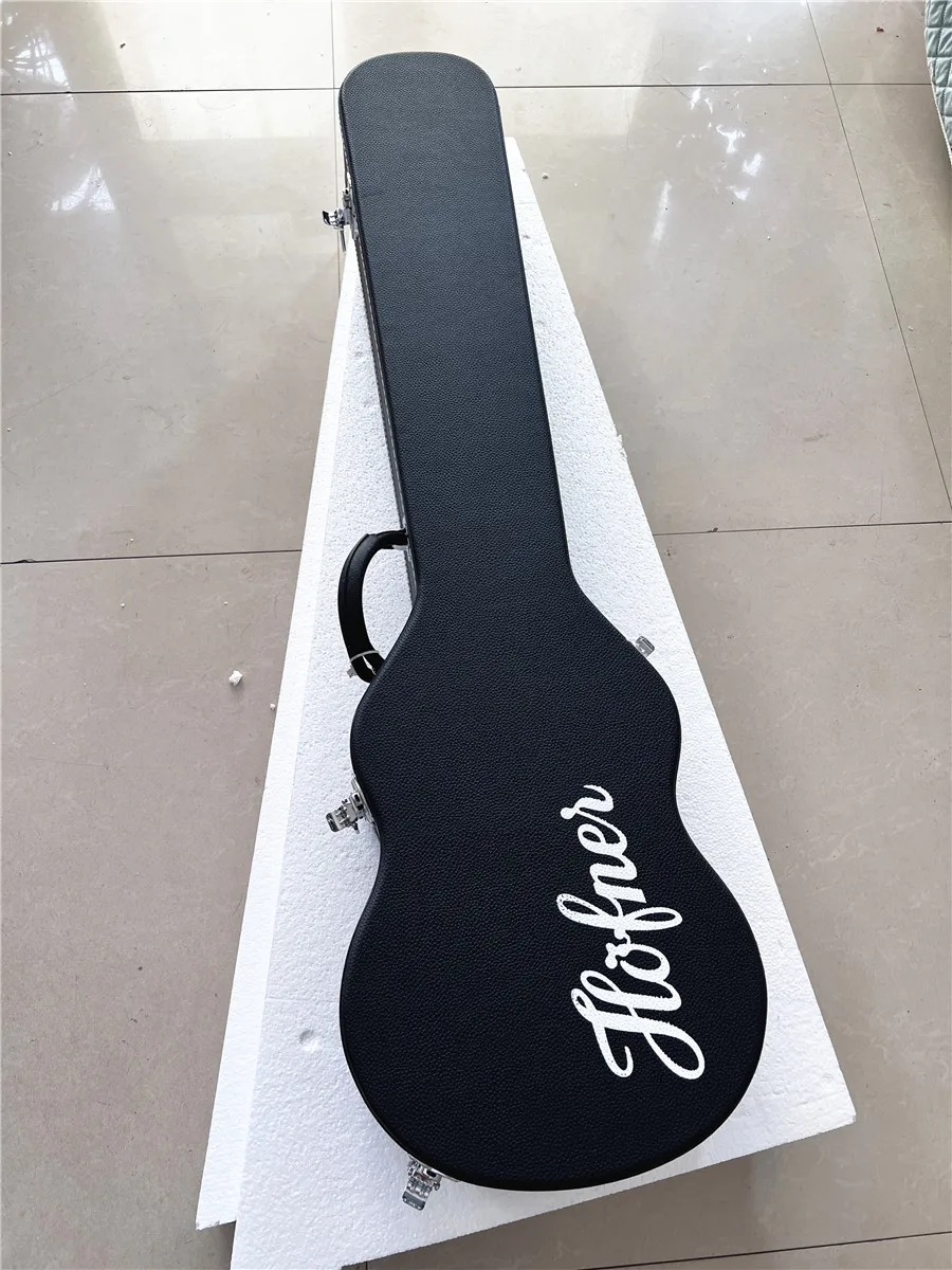 MG Electric Bass Leather Case, Hard Box with Lock, Can raise Free Shipping, Factory Direct Sales