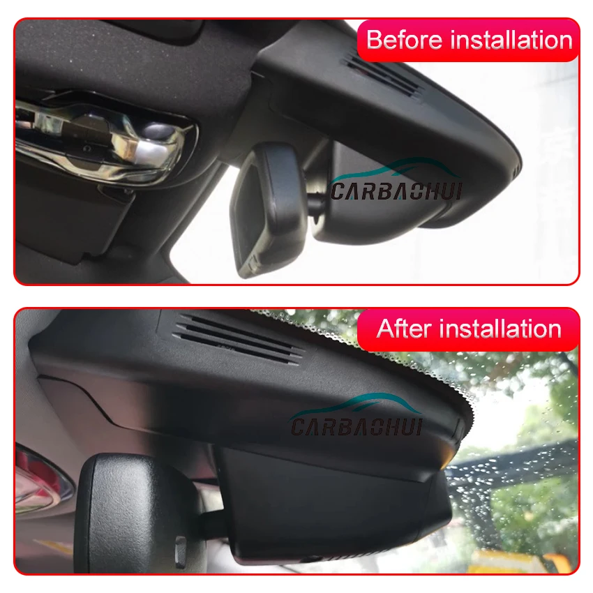 Car DVR for Alfa Romeo Giulia/ Stelvio Quadrifoglio QV Veloce Sprint, 4K Dash Cam Auto Camera Plug and play Dashcam