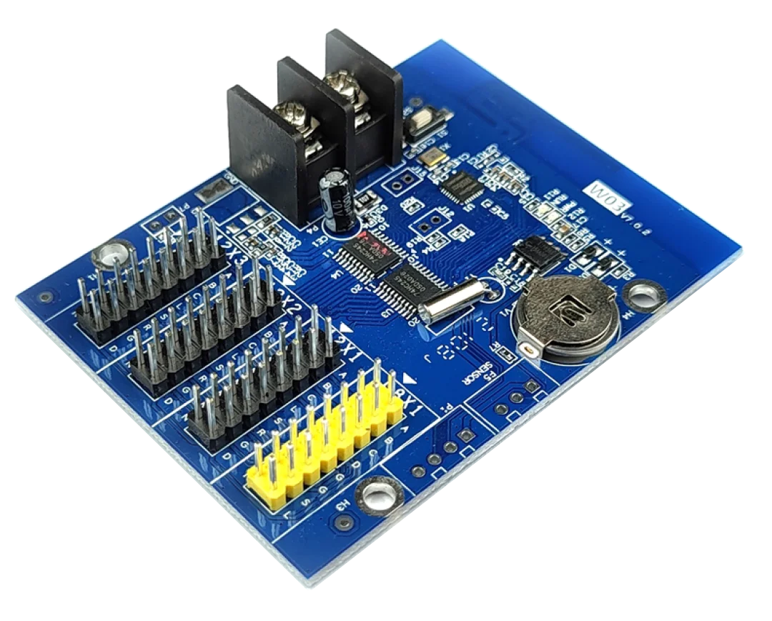 HD-W60,HD-W03 Led-anzeige Controller, Single & Doppel Farbe P10 LED Zeichen Module Control karte, U-Disk Und WIFI Drahtlose Steuerung