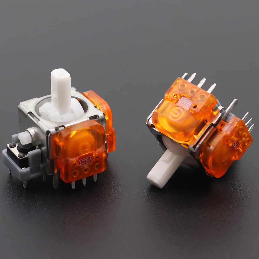 

10 шт./лот TMR электромагнитный джойстик для PS4 для Xbox One серии Switch Pro для контроллера PS5 3D аналоговый рокерный джойстик