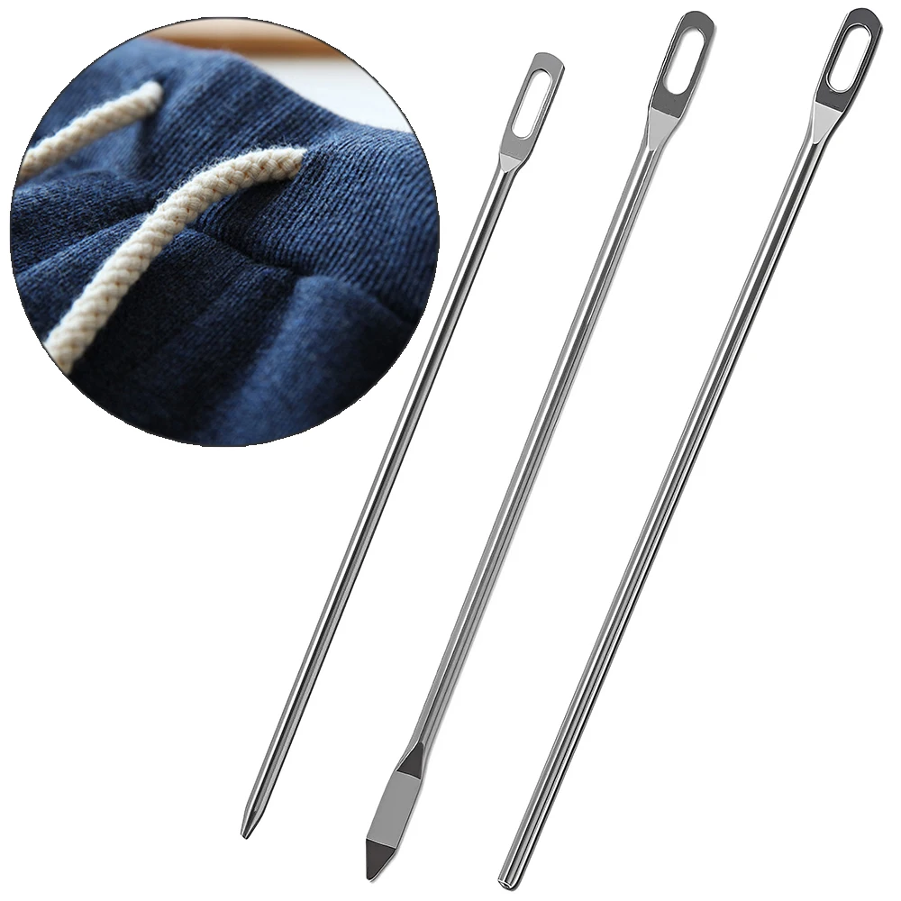 Elastics Cord Rope Threader Sewing Accessories DIY Tool For Sweatpant Hoodies Turner Hook Flexible Drawstring Thread Sewing Loop