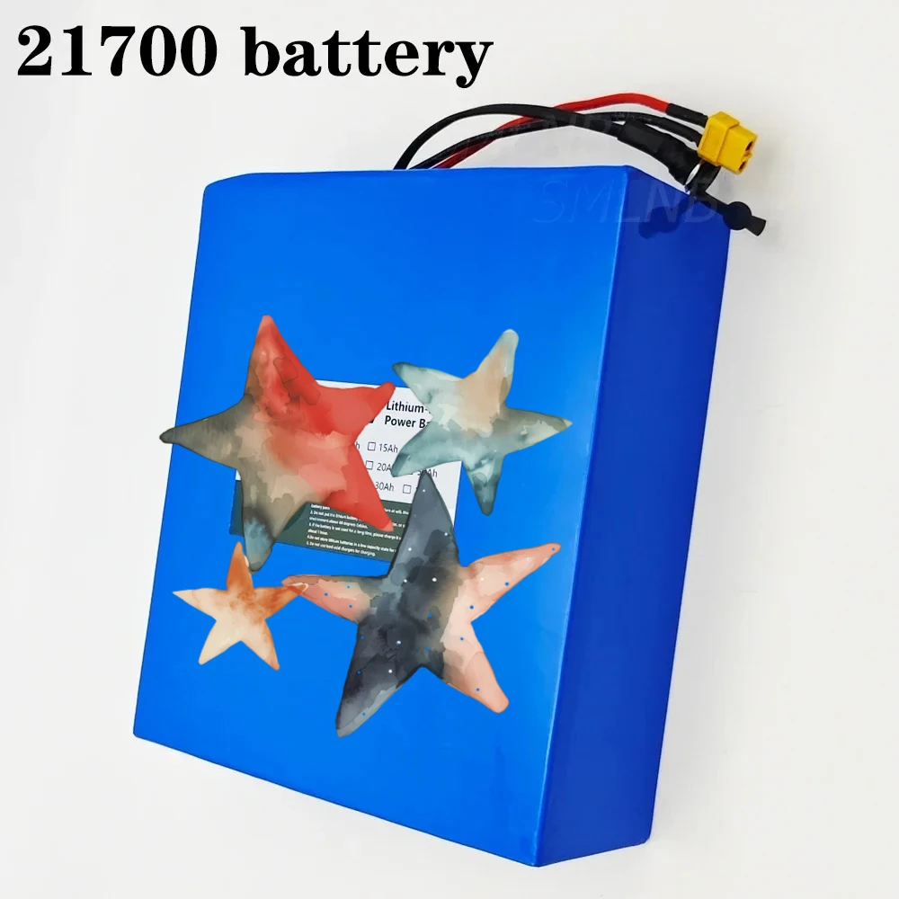21700 lithium battery pack, 1500W built-in BMS, 36V 40Ah 10S8P uitable for Scooters, bicycles, various modes of transportation