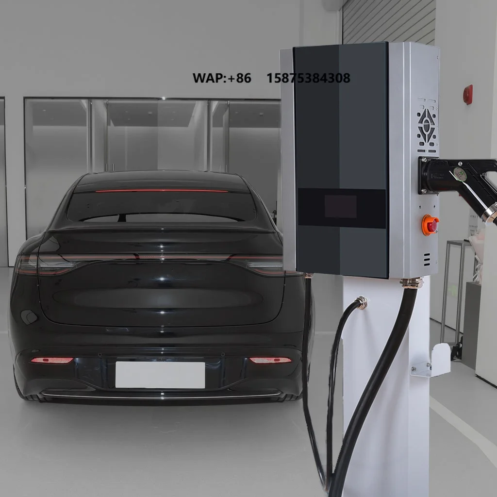 Commercial 7KW to 40KW Electric Car Charger with Single  CCS2 GBT New Energy Floor-mounted EV Fast Charging Station for Home