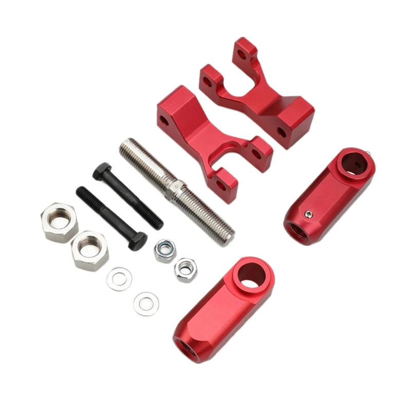 

ATV Front Rear Lowering Kit For Yamaha Raptor 350 660 700 YFM350 700 Red