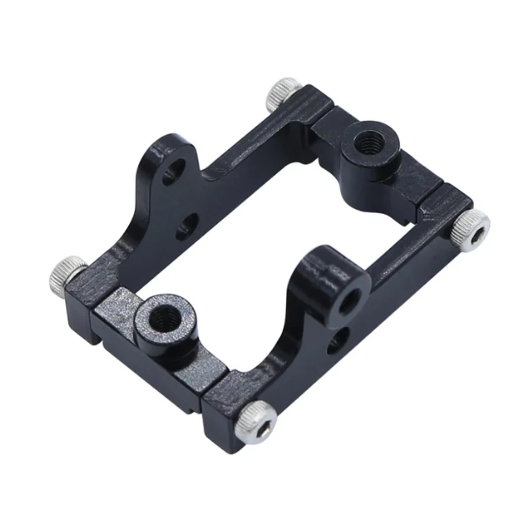

RCGOFOLLOW Aluminum Alloy Steering Servo Support Steering Servo Mount Support for 1/18 Traxxas Trx4m RC Car Upgrade Parts