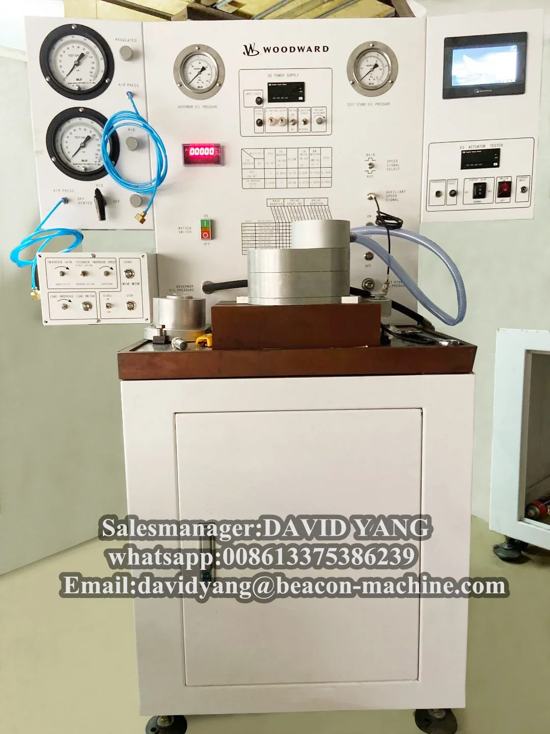 BK2000 Marine Speed Governor Test Bench Turbo Actuator Testing Machine For Vessel Boat Actuator Governor Diagnostic Repair Test