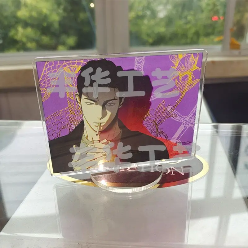 No Original Comic coreano WetsandAcrylic Sign Shi Sha Wu Tai Jun Shen Ying Yu Toys Gift Stand Up Signs decoración de escritorio