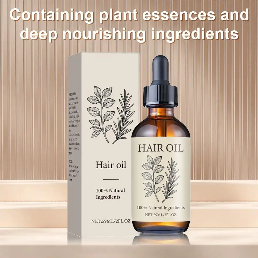 Olio di rosmarino Olio Rafforza le radici dei capelli Prodotti anti-perdita di capelli per uomo Donna Addensare Oli Trattamento del cuoio capelluto Cura dei capelli R8G1