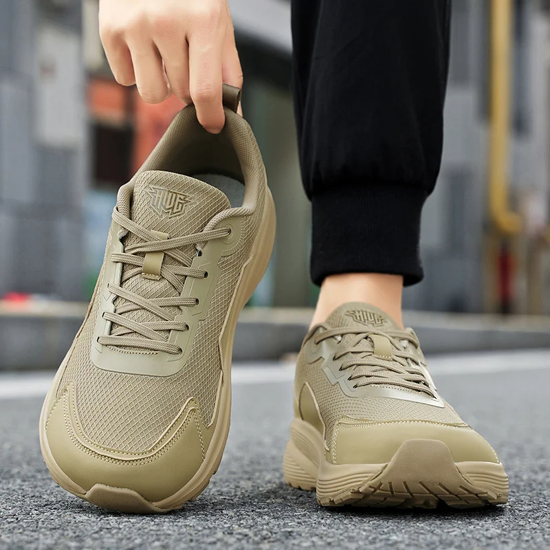 Men's Track and Field Training Sneakers Full Palm Carbon Plate Running Shoes Shock Absorption Marathon Running Shoes