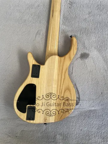 5 तार वाला बेस गिटार, टैन ब्लैक बेस, मेपल नेक, ऐश वुड बॉडी, फिक्स्ड ब्रिज, एक्टिव बैटरी, 24 फ्रेट्स, फैन फिंगरबोर्ड 8 best sales बास गिटार बॉडी - №4
