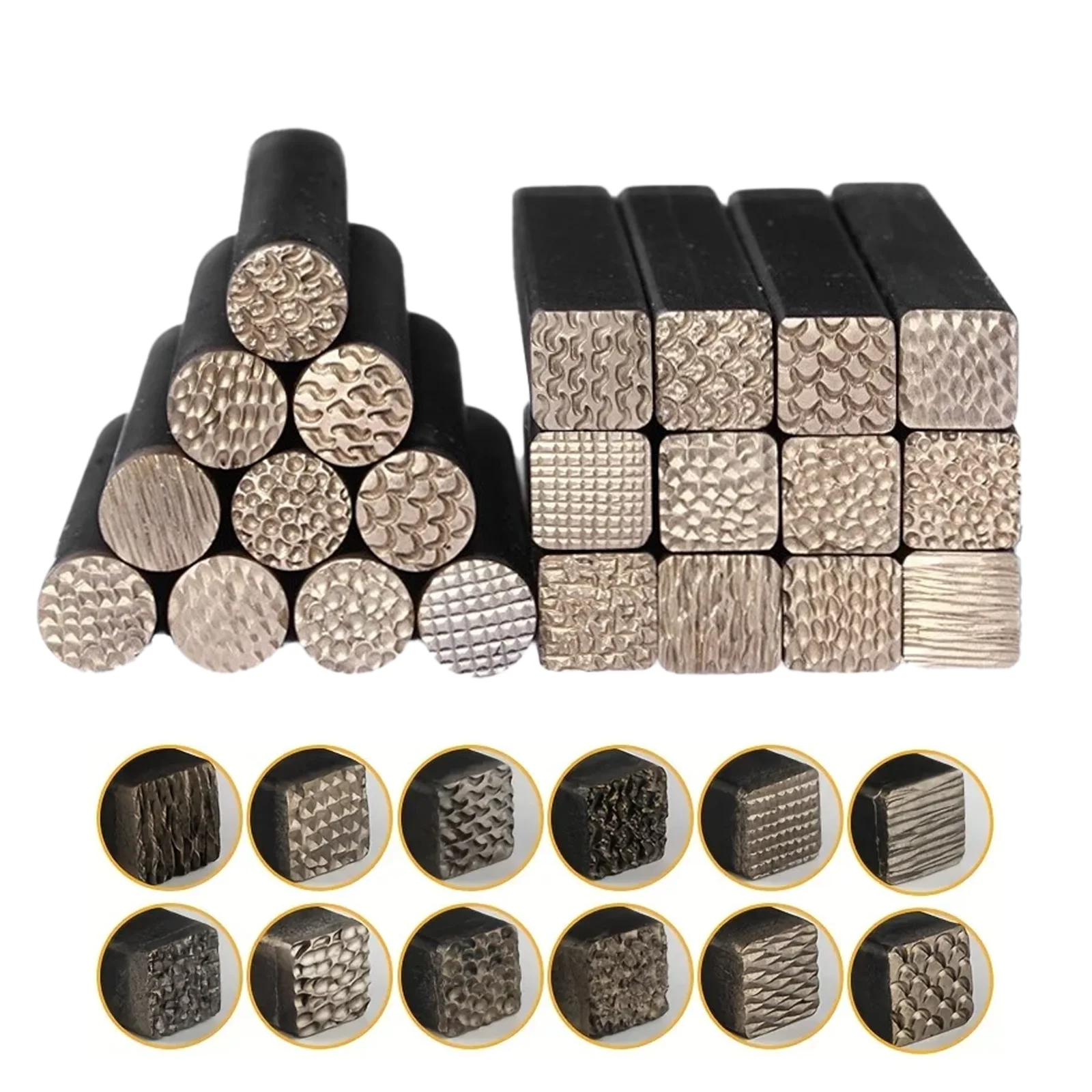 

Металлические штампы 8 мм, профессиональные инструменты для тиснения, формы для гравировки ювелирных изделий, аксессуары для рукоделия, для кожи и дерева