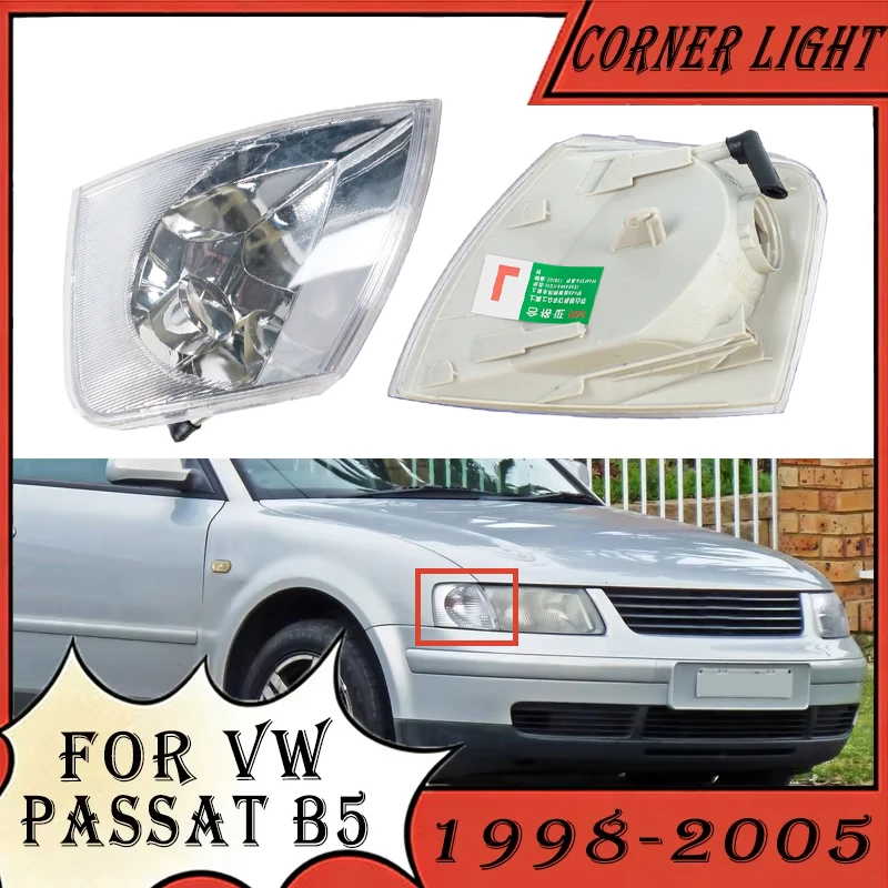 

Указатель поворота (габаритный фонарь) переднего бампера для VW Passat B5 1998-2005 годов выпуска