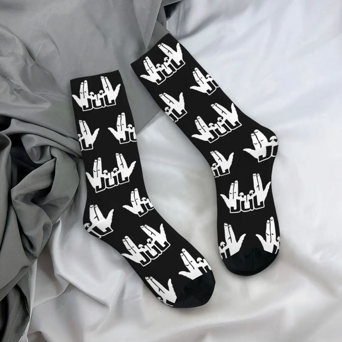 Unisex Jul Sign Socks Warm Casual Rapper Socks Harajuku Accessories Middle TubeStockings Amazing Gift