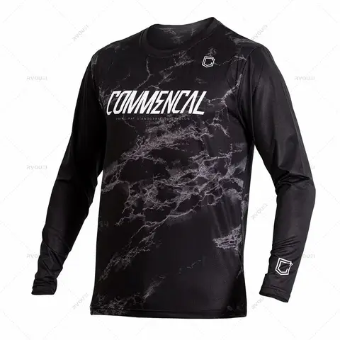 Commencal 2025 Men Cycling Jersey MTB Downhill T shirt Racing Sport Bicycle Shirt Ropa Ciclismo Team Bike Jersey Cycling Wear