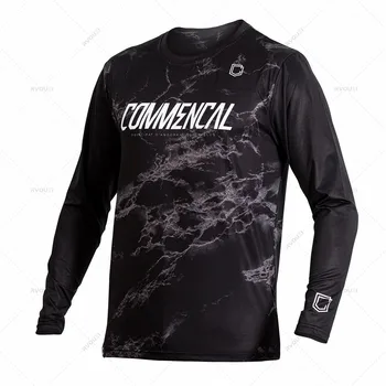 Commencal 2022 남성용 사이클링 저지, MTB 다운힐 티셔츠, 레이싱 스포츠 자전거 셔츠, 로파 시클리스모 팀 자전거 저지, 사이클링 웨어 