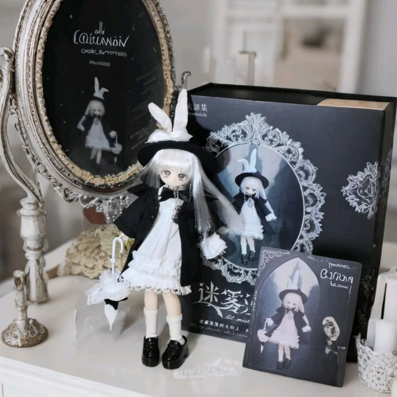

Genuine Momo Movable Doll Girl Body Series 8-Point Mjd Trendy Anime Action Figurines Collect Models Exquisite Home Decorations